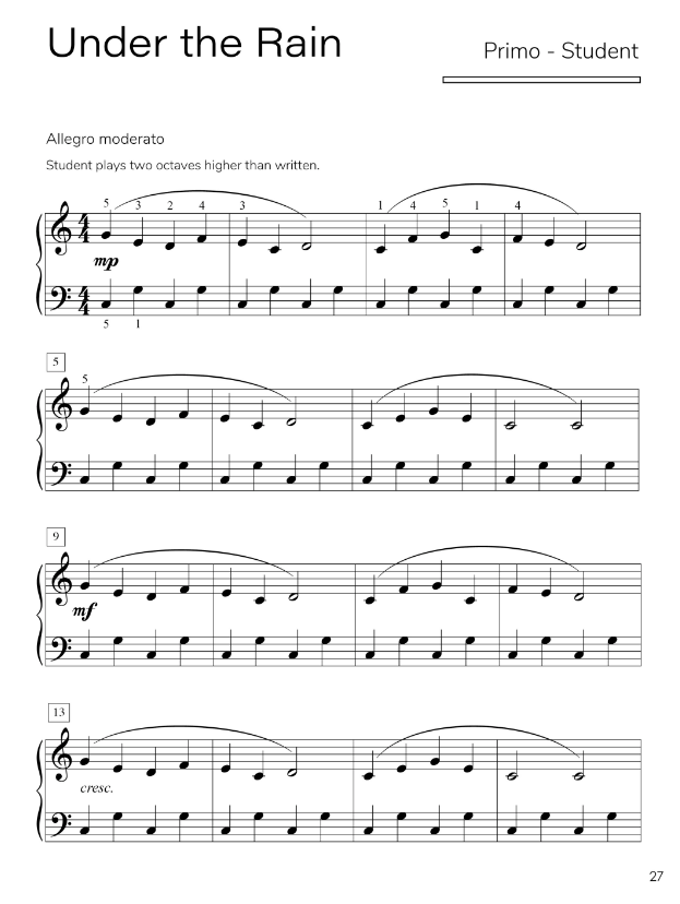 Piano Safari Melodic Explorations 1