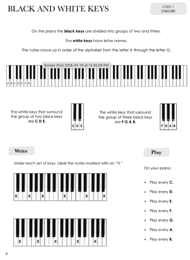 Piano Safari Older Student Sight Reading & Theory 1