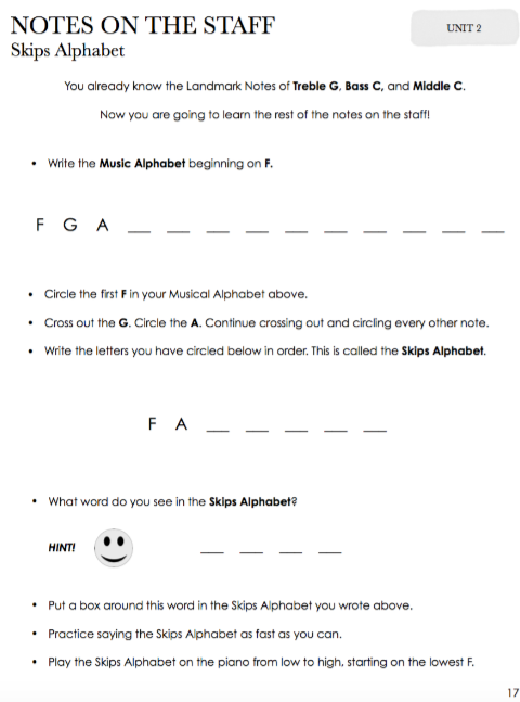 Piano Safari Theory 2