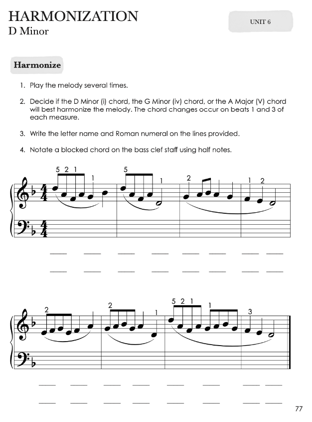 Piano Safari Theory 3