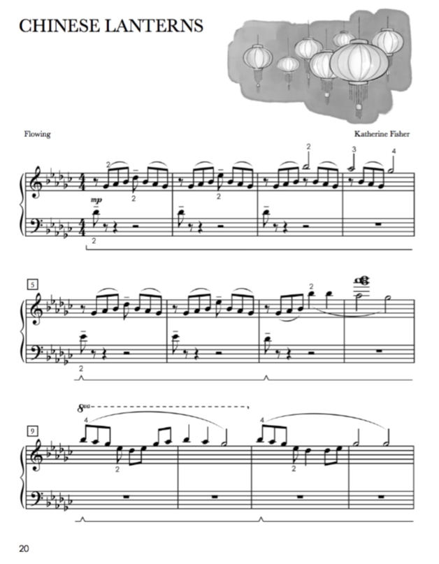 Piano Safari Pattern Pieces 2