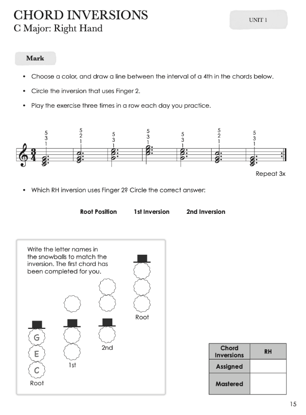 Piano Safari Technique 3