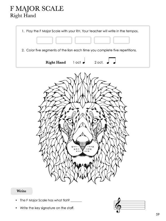 Piano Safari Technique 3