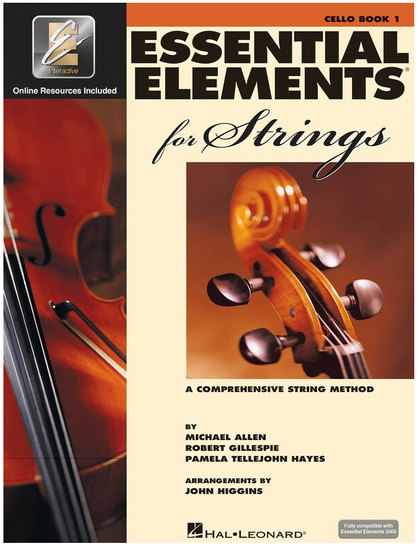 Essential Elements 2000 Book 1 - Cello/Audio Access Hal Leonard 868051