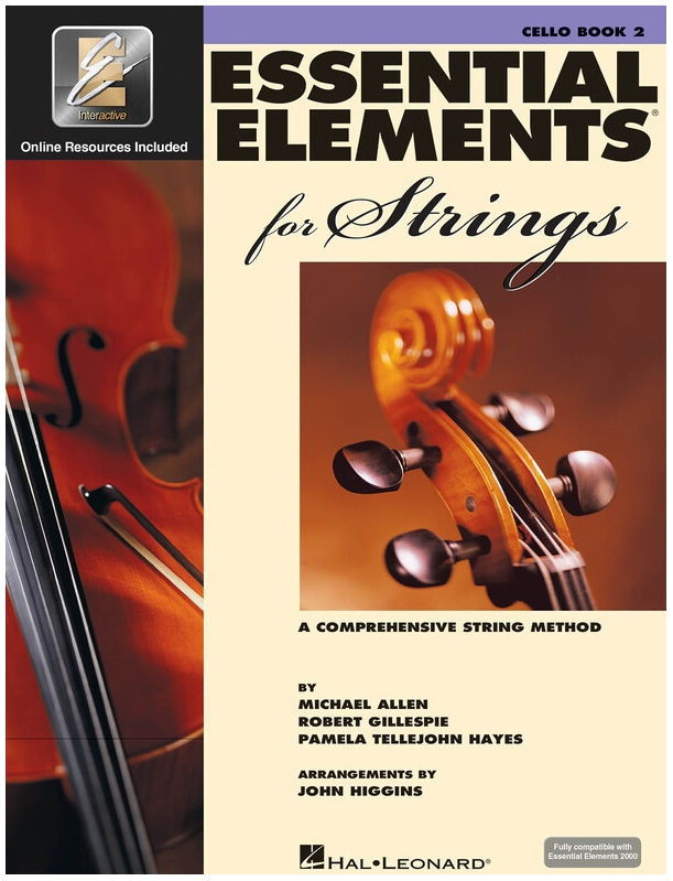 Essential Elements 2000 Book 2 - Cello/Audio Access Online 868059