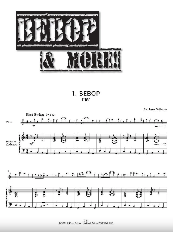 Bebop & More! - Andrew Wilson - Flute Spartan Press