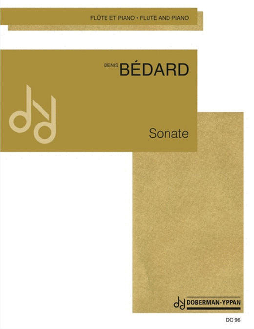 Bedard - Sonata - Flute/Piano Accompaniment Doberman DO096