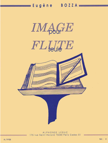Bozza - Image Op38 - Flute Solo Leduc AL19908