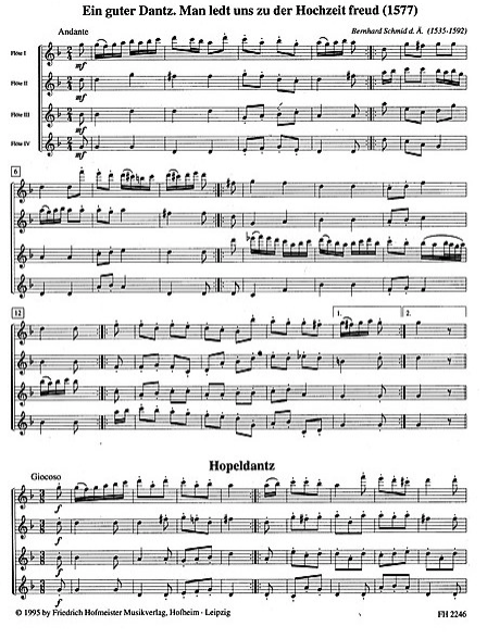 CLASSICS TO PLEASE FOR 4 FLUTES - FLUTE - HOFMEISTER FH2246