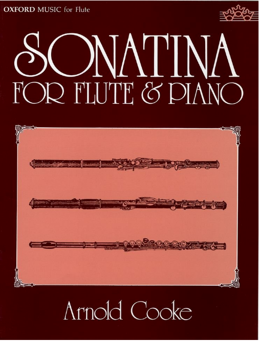 Cooke - Sonatina - Flute Solo Oxford University Press 9780193558878