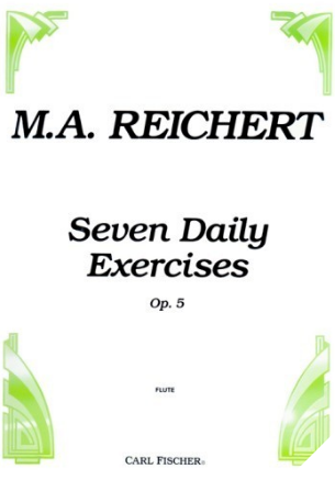 Reichert - 7 Daily Exercises Op5 - Flute Solo Fischer CU148