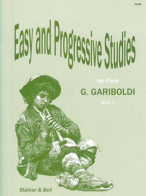 EASY AND PROGRESSIVE STUDIES VOL 2 FOR FLUTE - GARIBOLDI - FLUTE - STAINER & BELL