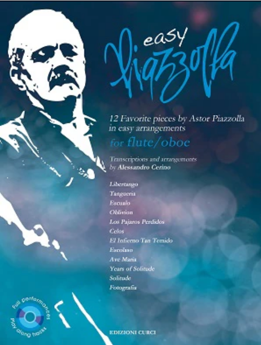 Easy Piazzolla - Flute or Oboe/CD Curci EC11899