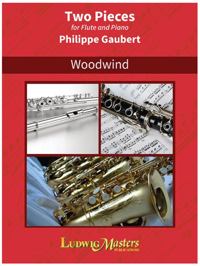 Gaubert - 2 Pieces Sicilienne and Madrigal - Flute/Piano Accompaniment Masters Music LM1961