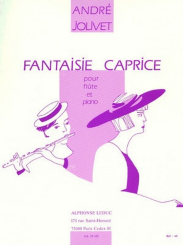 Jolivet - Fantaisie Caprice - Flute/Piano Accompaniment Leduc AL21332