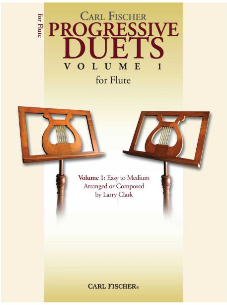 Progressive Duets Volume 1 - Various - Flute Larry Clark Carl Fischer Flute Duet