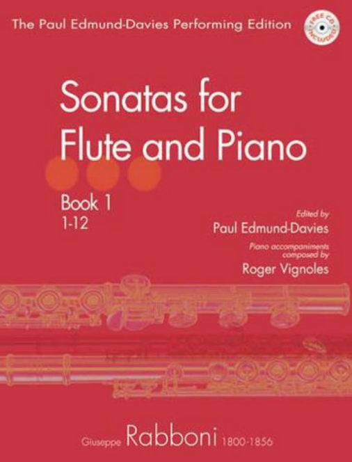 Rabboni - Sonatas - Flute/CD/Piano Accompaniment edited by Davies Mayhew M3611772