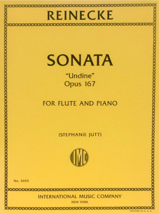 Undine Sonata Op 167 for Flute and Piano