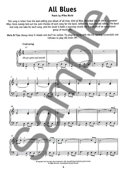 Really Easy Piano - Jazz Greats