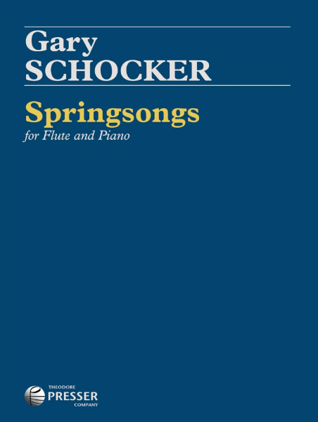 Schocker - Springsongs - Flute/Piano Accompaniment 114-41034