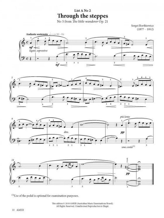 AMEB Piano Series 18 Grade 2 - Piano AMEB 1201103339