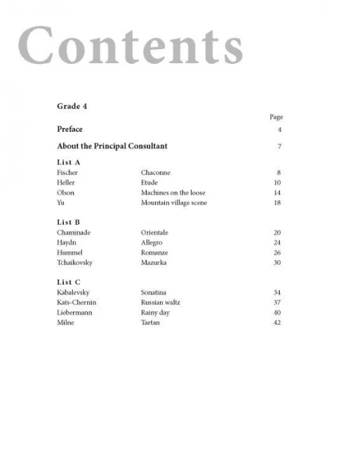 AMEB Piano Series 18 Grade 4 - Piano AMEB 1201103539