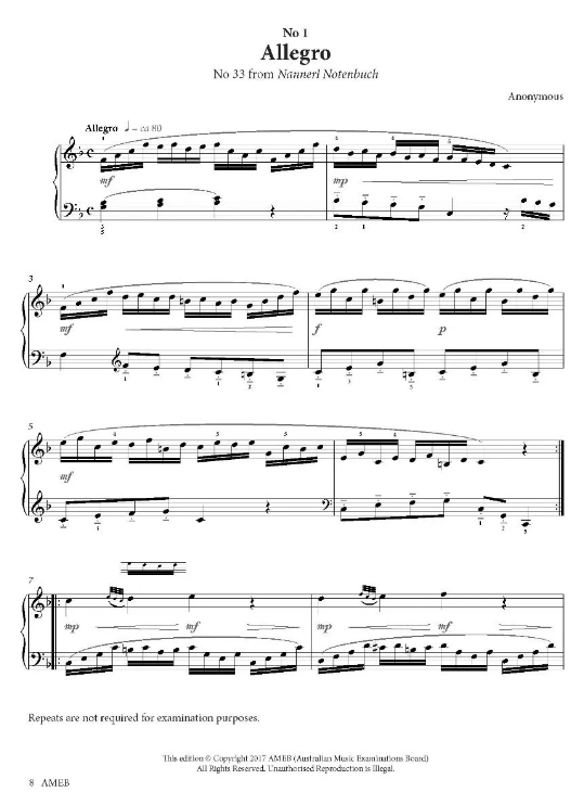 AMEB Piano for Leisure Series 4 Grade 4 - Piano AMEB 1201094539