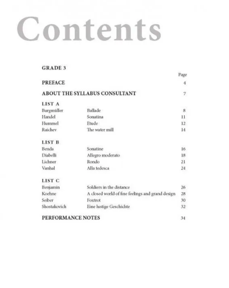 AMEB Series 17 Grade 3 - Piano Solo 1201100439