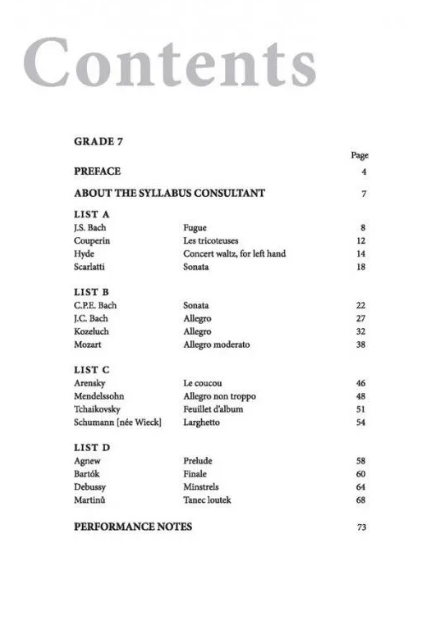 AMEB Series 17 Grade 7 - Piano Solo 1201100839