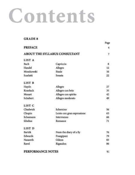 AMEB Series 17 Grade 8 - Piano Solo 1201100939