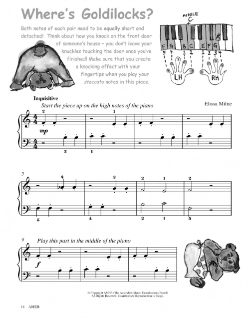 AMEB P Plate Piano Book 1 - Piano AMEB 1201091939