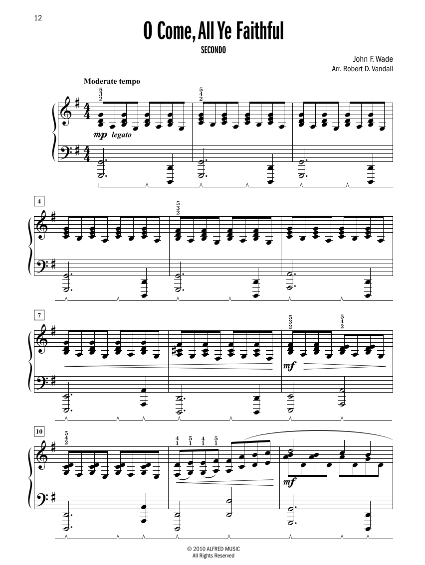 Celebrated Christmas Duets Bk 5