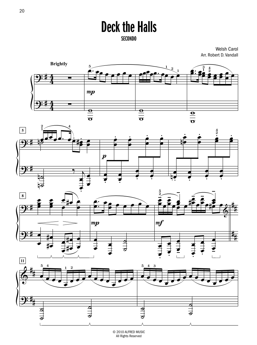 Celebrated Christmas Duets Bk 5