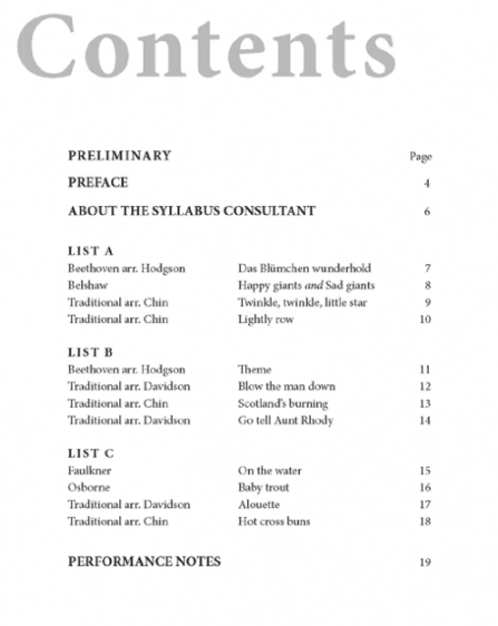 AMEB Double Bass Series 1 Preliminary Grade - Double Bass/Piano Accompaniment AMEB 1203053939