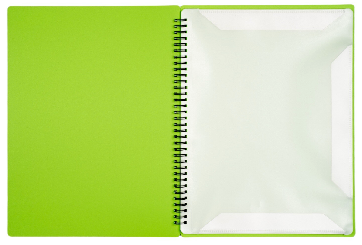 Rondofile 10 Page Music Jot Green