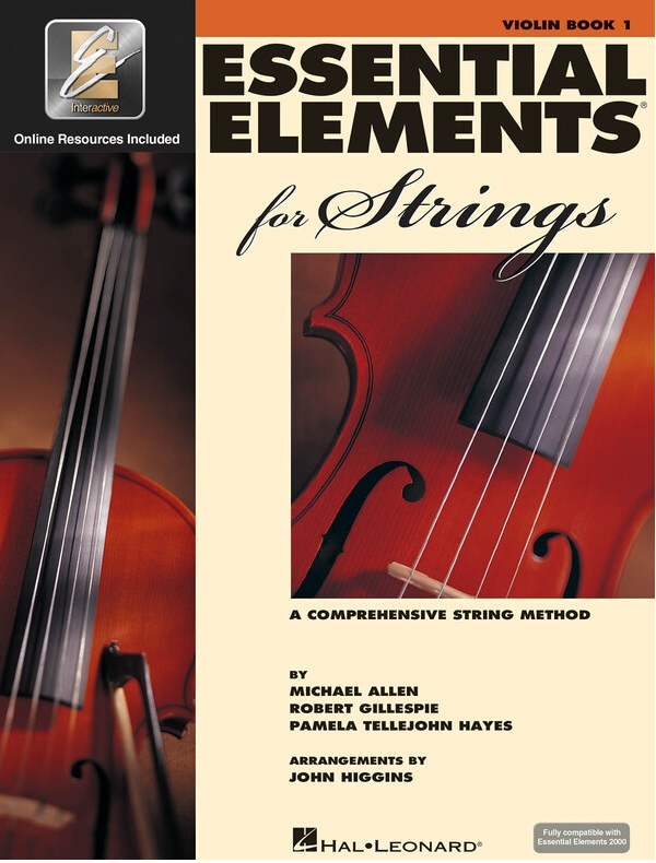 Essential Elements 2000 Book 1 - Violin/Audio Access Hal Leonard 868049