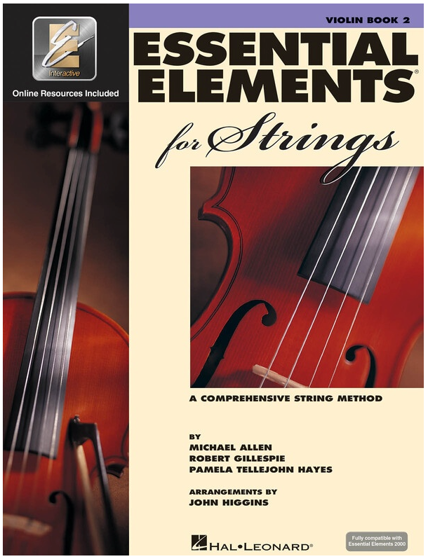 Essential Elements 2000 Book 2 - Violin/Audio Access Hal Leonard 868057