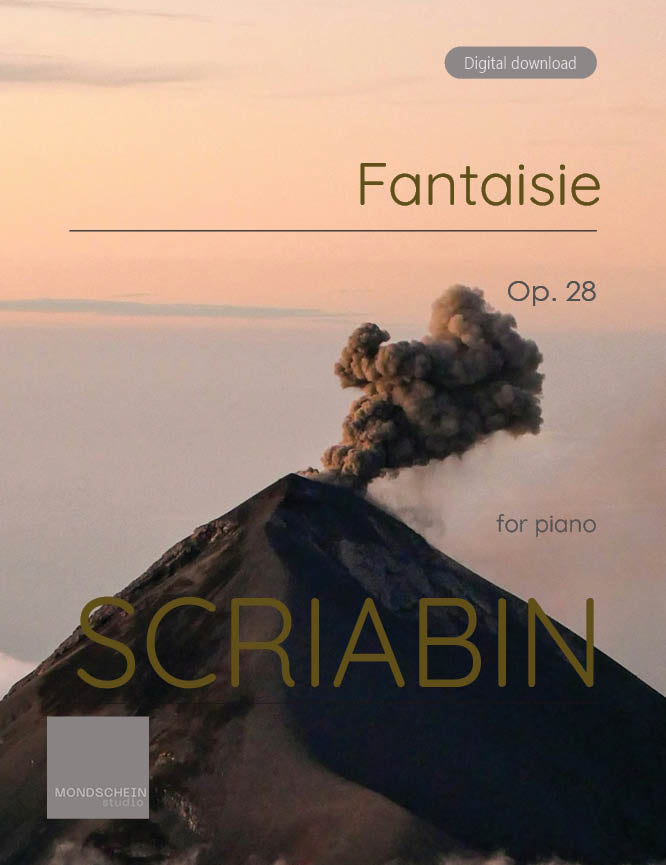 Scriabin - Fantaisie, Op. 28 - Piano (Digital Download)