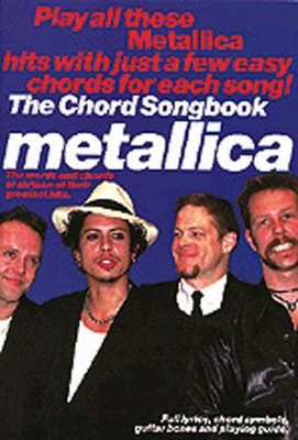 Metallica Gtr Chord Songbook -