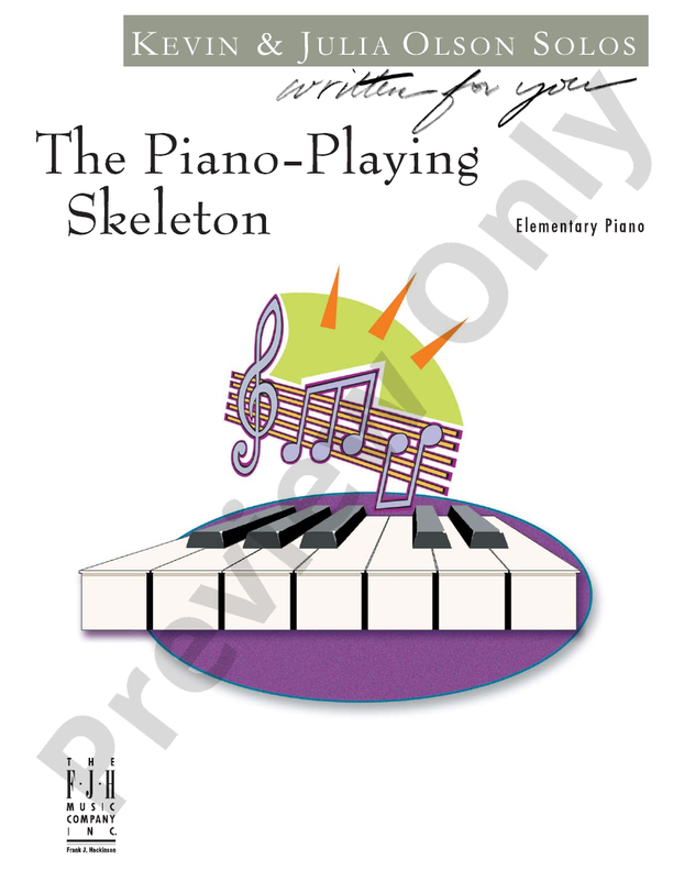 The Piano-Playing Skeleton - Piano (Digital Download)