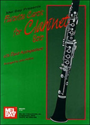 Favorite Carols For Clarinet Solo -