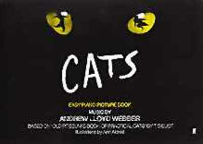 CATS EASY PIANO PICTURE BK