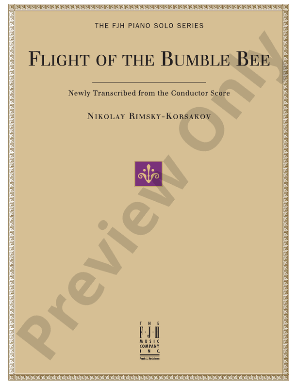 Rimsky-Korsakov - Flight of the Bumble Bee - DSM-DPS1014 - Piano (Digital Download)