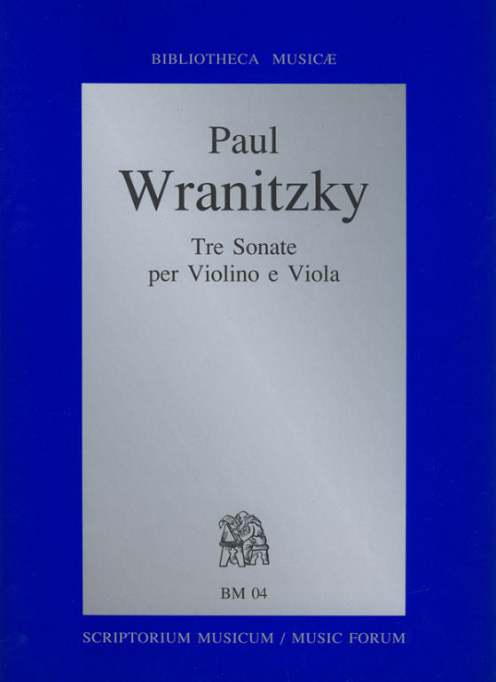 Wranitzky - 3 Sonatas - Violin/Viola EMB Z73728