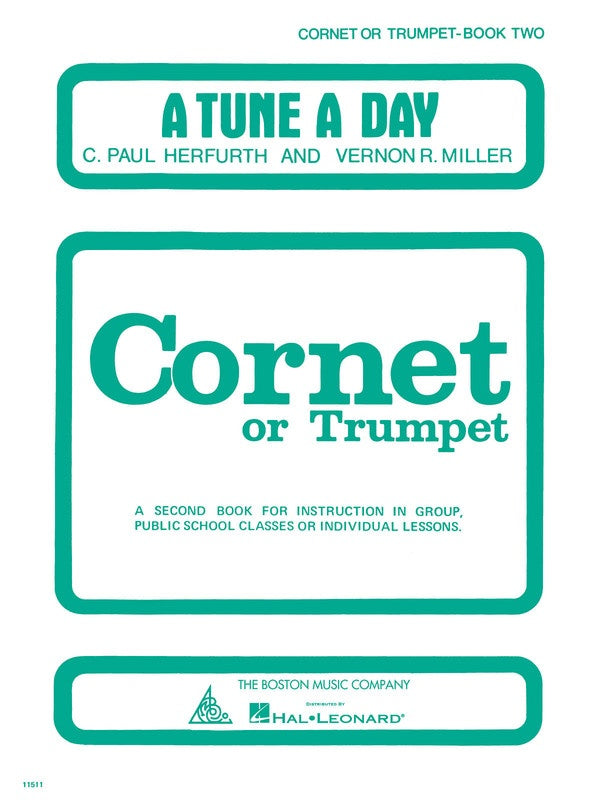 TUNE A DAY TRUMPET/CORNET BK 2 - HERFURTH - Boston Music