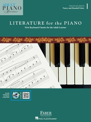 Adult Piano Adventures Literature for the Piano Book 1 - Nancy & Randall Faber - Faber Piano Adventures