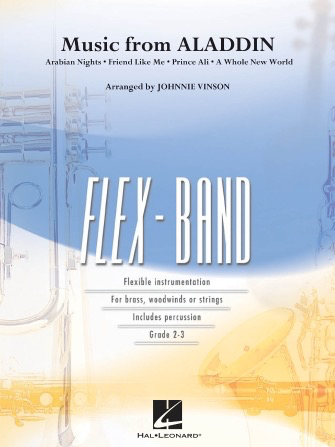 Music From Aladdin Arr. Johnnie Vinson - Flex Band - Hal Leonard