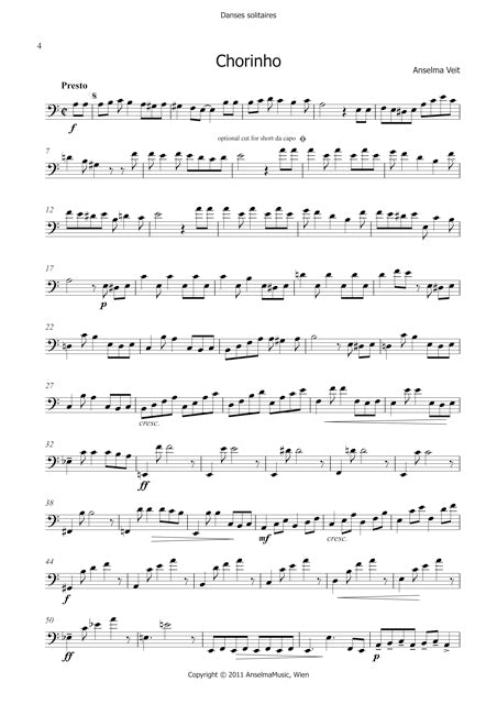 Veit - Danses Solitaires - Bassoon Solo Anselma Music AM613