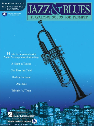 Jazz & Blues - Play-Along Solos - Various - Trumpet Hal Leonard /OLA