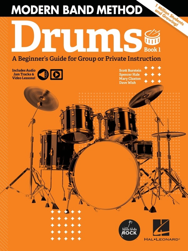 Modern Band Method Book 1 - Drums/Audio Access Online Little Kids Rock 325720